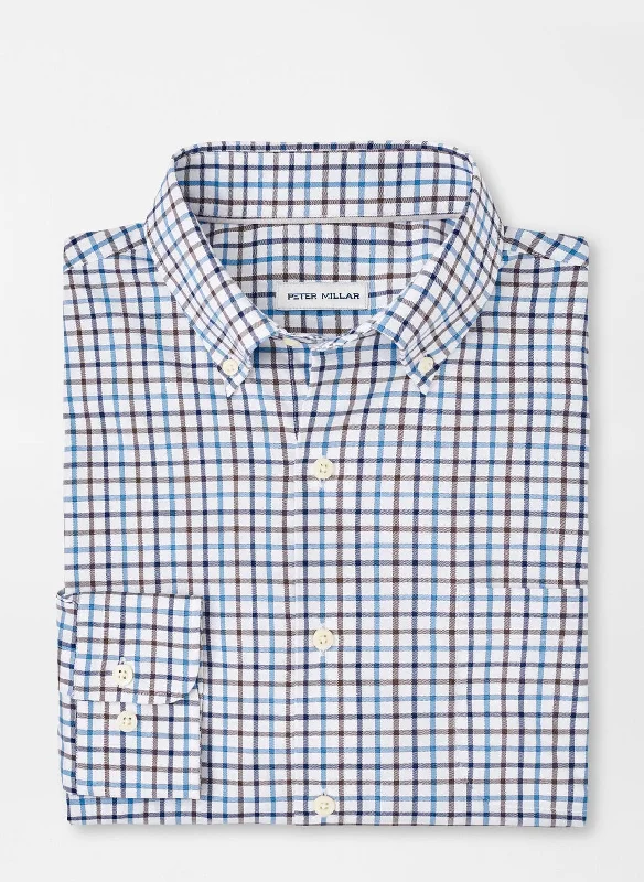 Peter Millar Calgary Crown Lite Cotton-Stretch Sport Shirt