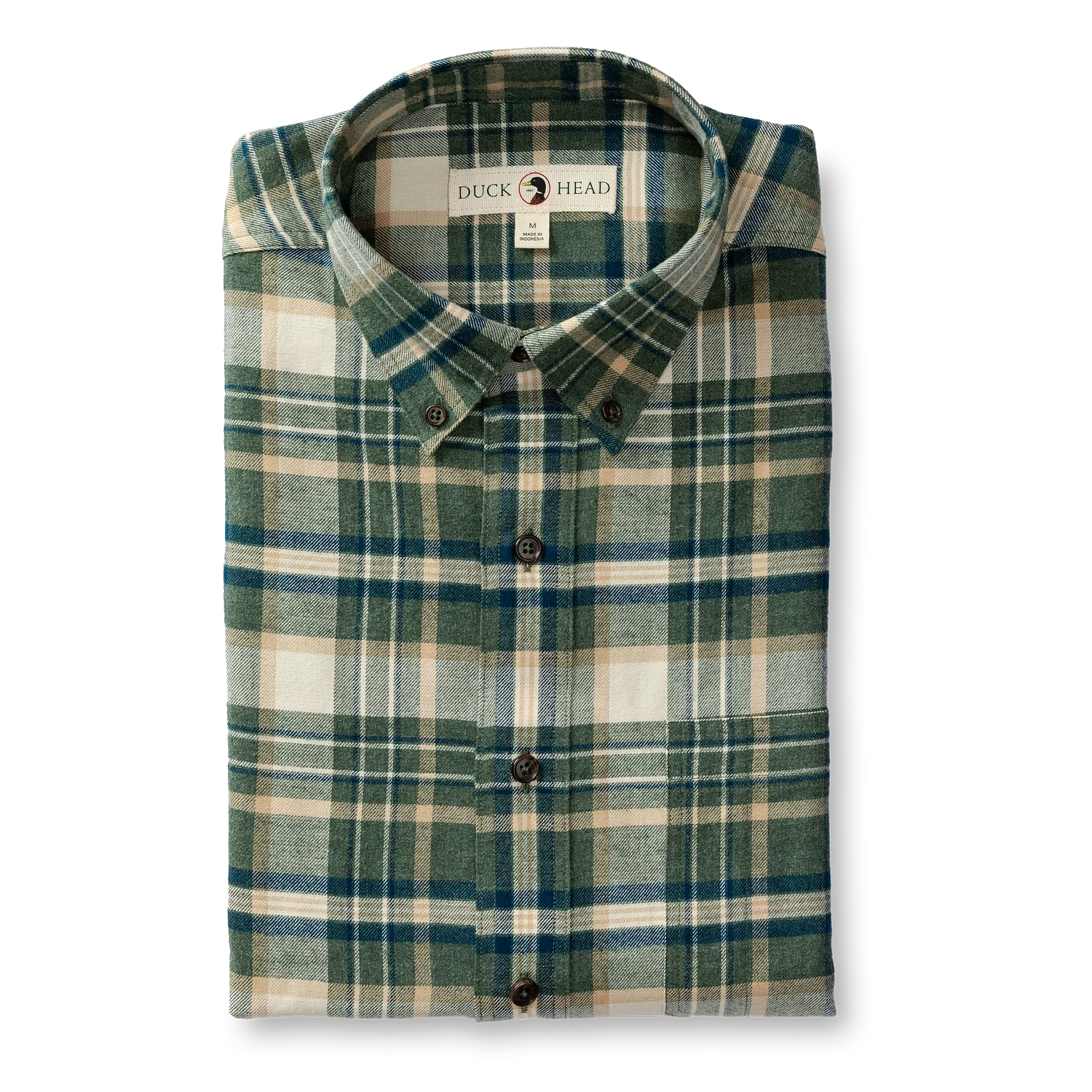 Duck Head Cotton Flannel Sport Shirt