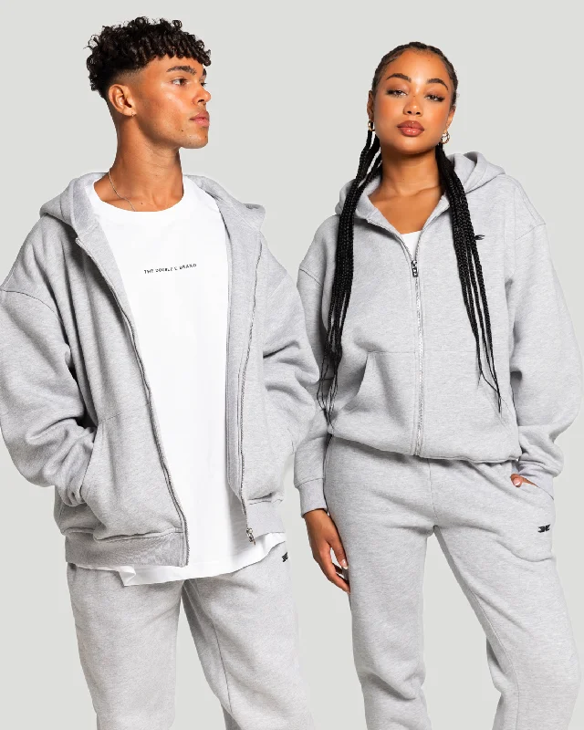 Classic Zip Through - Grey